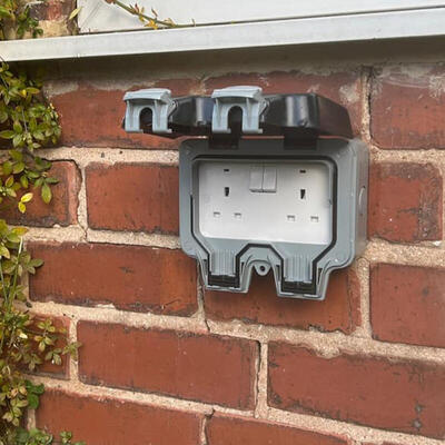 Outdoor Sockets and Garden Lights