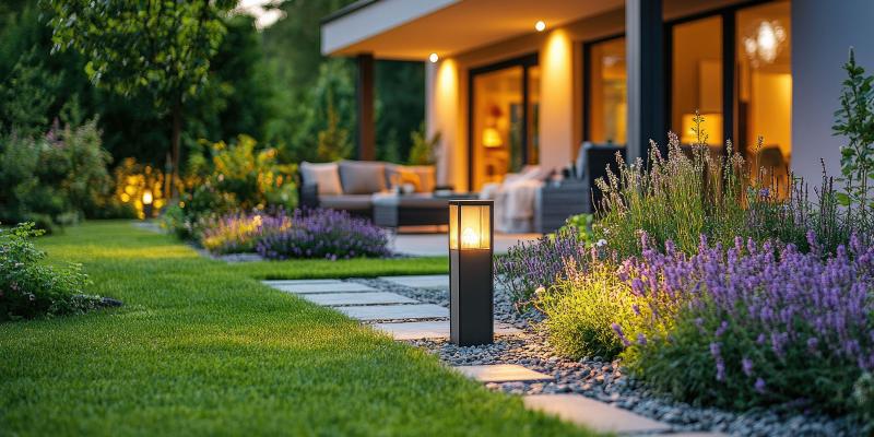 Outdoor Sockets and Garden Lights