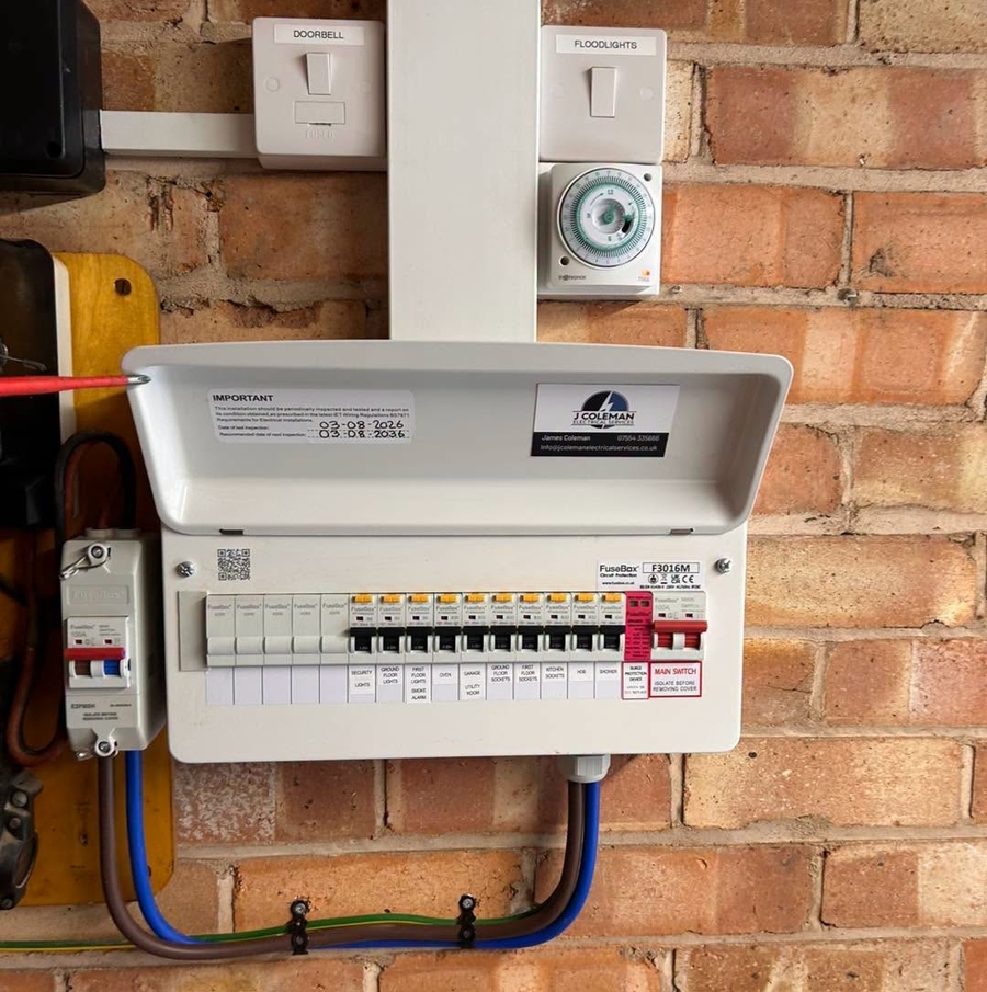 House Rewired in Ravenshead